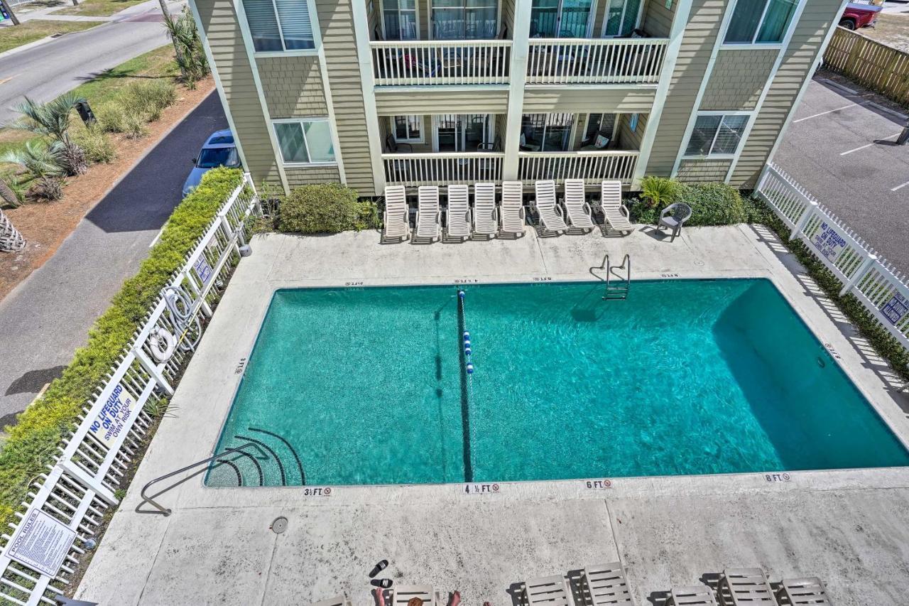 Isle Of Palms Condo With Pool Access Walk To Beach! Luaran gambar